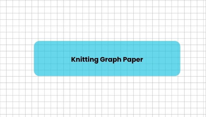 Knitting Graph Paper
