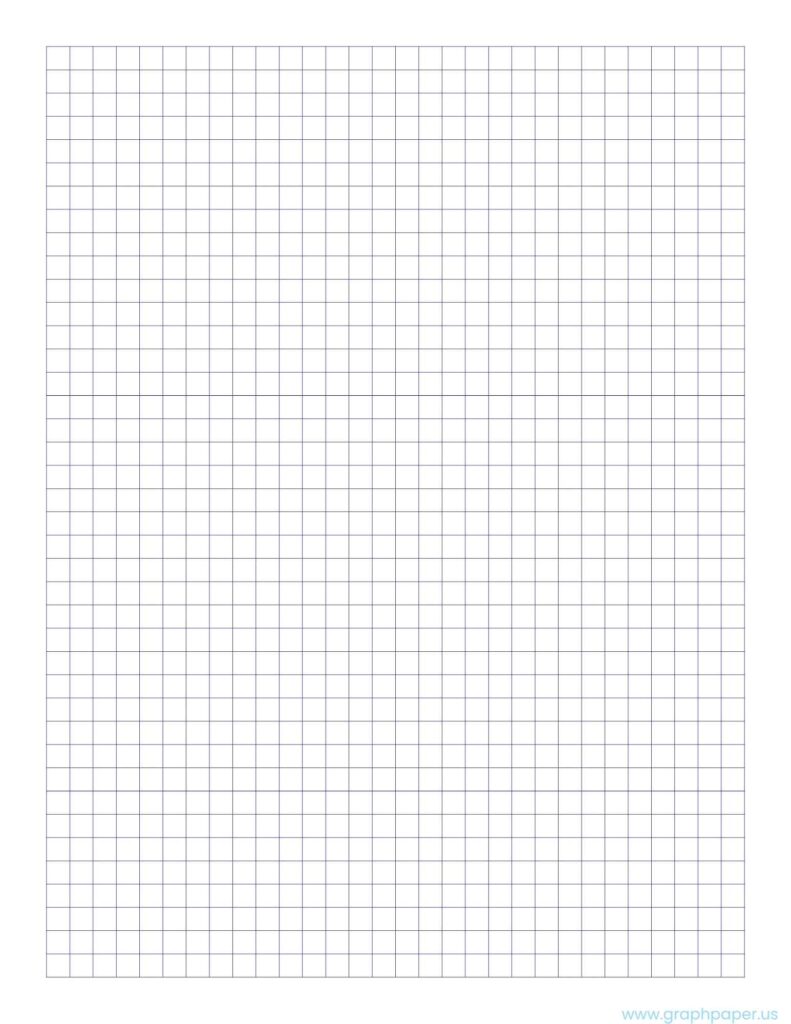 8.5 x 11 graph paper printable
