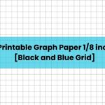 Printable Graph Paper 1/8 inch